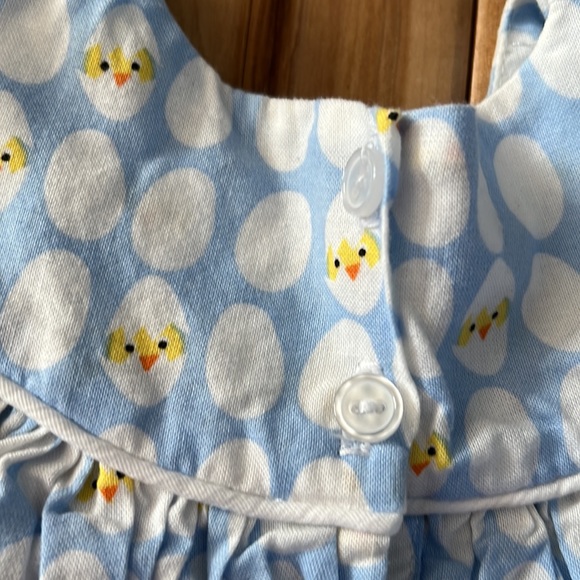 Flutter Dress/Tunic - 2T - Hatching Chicks Pattern (Great for Easter!) - Picture 10 of 11